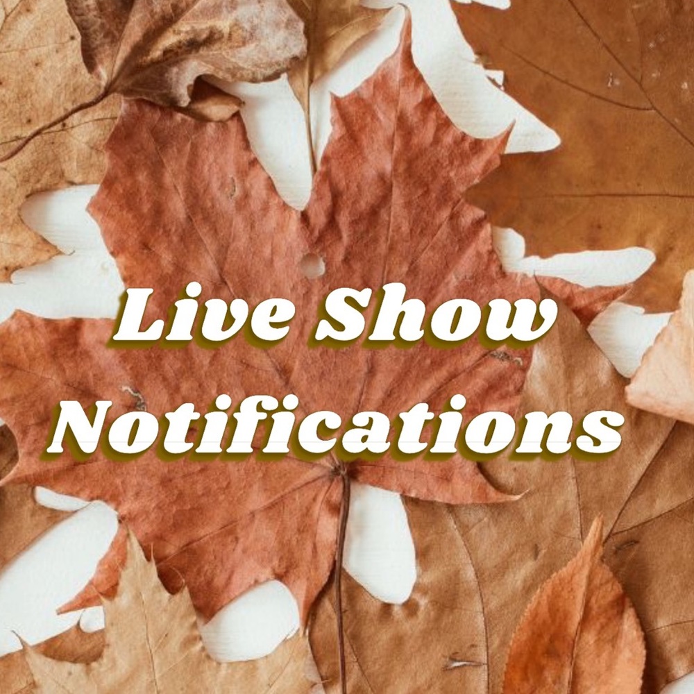 WE ARE LIVE ✨ LIKE TO GET NOTIFIED WHEN I GO LIVE!